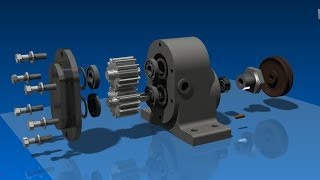 Autodesk Inventor 2013  tutorial  como funciona  proyecto completo001 [upl. by Nodarse215]