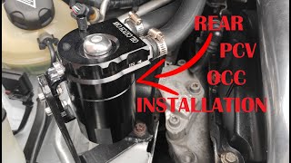 16 THP rear PCV oil catch can installation 🔧🛠 [upl. by Oilut]