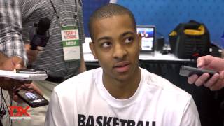 CJ McCollum Draft Combine Interview [upl. by Eissej23]