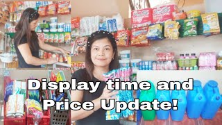 SARI SARI STORE BUSINESS DISPLAY TIME amp PRICE UPDATERubia31 Vlogs [upl. by Glaab]