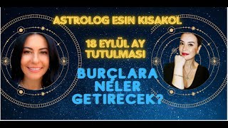 Astrolog Esin Kısakol 18 Eylül Balık Burcunda Ay Tutulması Burçlara Neler Getirecek [upl. by Cicenia778]