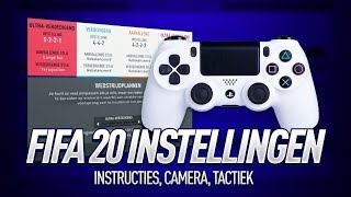 DE BESTE INSTELLINGEN VOOR FIFA 20 [upl. by Tadeo230]