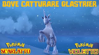 Tutorial dove catturare il leggendario GLASTRIER  Pokemon Scarlatto e Violetto DLC [upl. by Yenot773]