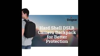 Unigear HardShell Professional Camera Backpack Bag for DSLRSLR [upl. by Meekyh869]