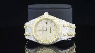 Moissanite Diamond Automatic  Iced Out Wrist Watch  Watch Collection  Collection 2024 [upl. by Erdnuaed]