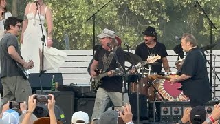 Neil Young  Stephen Stills  John Mayer “Rockin’ In the Free World” 100524 Lake Hughes CA [upl. by Tattan]