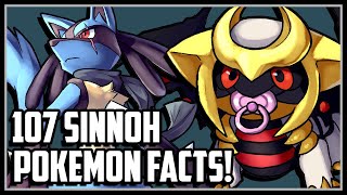 107 Facts About the 107 Sinnoh Pokemon [upl. by Noret]