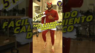 CALENTAMIENTO Cuerpo Completo En 5 Min ❗️Ideal Para Casa o Gym 💪🔥 [upl. by Eiroj]