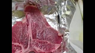 Tender TBone Steak Made in the Oven [upl. by Nikal]