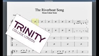 The Riverboat Song Trinity Grade 5 Guitar [upl. by Grosvenor]