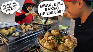 MUKBANG BAKSO 200 RIBU Dapet berapa bakso ya [upl. by Meid]