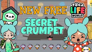 NEWEST FREE SECRET CRUMPET 😱🤩😍  TOCA BOCA  SHINTOMI [upl. by Severen]