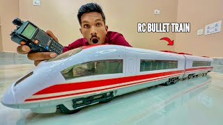 RC Biggest Modified Bullet Train Unboxing amp Testing  Chatpat toy tv [upl. by Otrebron535]