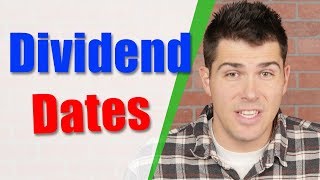 Ex Dividend Dates Explained The Easy Way [upl. by Nilorac]