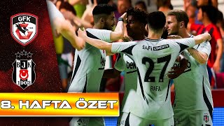 Gaziantep FK  Beşiktaş  Trendyol Süper Lig 8Hafta Maç Özeti 2425 [upl. by Lahcim]