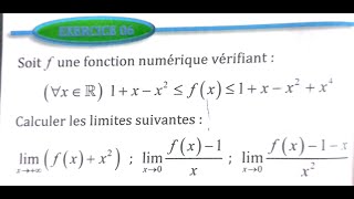 Limite et continuité 2 bac SM Ex 6 et 7 page 50 Almoufid [upl. by Magdalen514]