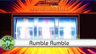 Aftershock Rumble slot machine oldie [upl. by Enileoj]