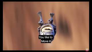 Crazy Frog  I Like TO Move IT Office Video [upl. by Nelyaw344]