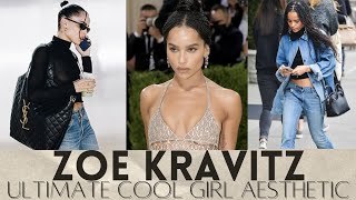 ZOE KRAVITZ  THE CONCEPT OF COOL HER STYLE amp HANDBAGS [upl. by Countess664]