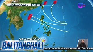 Mga potensyal na bagyo ngayong buwan tatawirin ang Southern Luzon at posibleng lumapit  BT [upl. by Anitsirc]