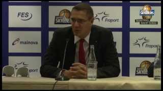 FRAPORT SKYLINERS Saisonauftaktspressekonferenz 201314 [upl. by Ettezyl53]