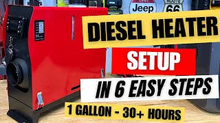 How To Set Up a Diesel Heater in 6 Easy Steps [upl. by Germain]