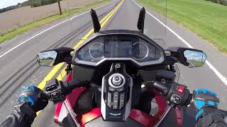 Honda Goldwing DCT Tour Sport Mode Excellence hondamotorcycles [upl. by Ahsatsana97]