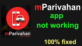 How to Fix mParivahan app Not workingnot opening problem  Smart Enough [upl. by Icnan]