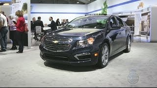 2015 Chevrolet Cruze  2014 New York Auto Show [upl. by Arvin436]