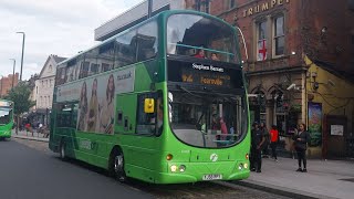 First Leeds 37658 YJ58RPY On 42 To Old Farnley [upl. by Larue320]