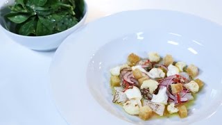 De Garde van Gert met Bart Desmidt  Ceviche van wijting met bloemkool [upl. by Hashimoto]