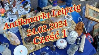 Antikmarkt Leipzig 24022024  flohmarkt targ staroci [upl. by Sandberg84]