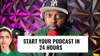 How to start a podcast for beginners Step 1 [upl. by Ateuqahs200]