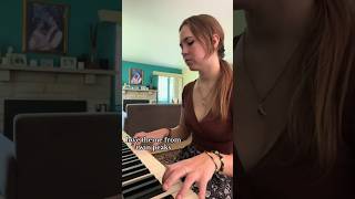 LOVE THEME FROM TWIN PEAKS ON PIANO pianocover pianomusic piano twinpeaks tiktok cover pretty [upl. by Coniah307]