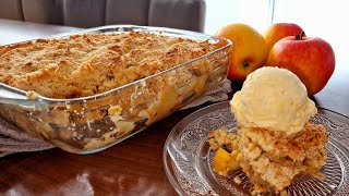 Apple Crumble mit Haferflocken Rezept applecrumble haferflocken [upl. by Enelyak934]