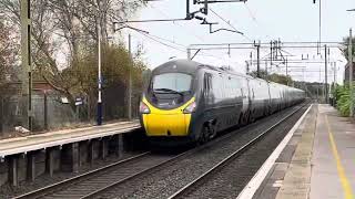 Chelford Railway Station  Trains at tones at and a tour of the station  2112024 [upl. by Ycats]