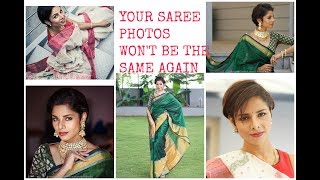 PRO TIPS HOW TO POSE IN SAREE amp LOOK GOOD IN EVERY PICTURE [upl. by Phylys]