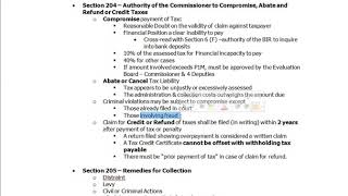 Taxation  NIRC Section 202  213 Remedies [upl. by Clo157]