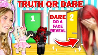 EXTREME TRUTH Or DARE MOODY FACE REVEAL In Adopt Me Roblox [upl. by Haelhsa]