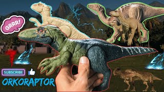 Indominus Rex With Jurassic World Dinosaur Toys Mattel  Stegosaurus  Elasmosaurus  Ankylosaurus [upl. by Akemhs]