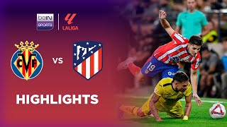 Villarreal 22 Atletico Madrid  LaLiga 2425 Match Highlights [upl. by Eibloc]