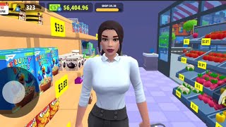 My supermarket simulator 3d mod apk unlimited money and energy  Day 808182 shop level 38 🟢 [upl. by Nnylyar]