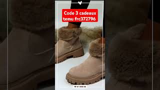 Bottes dhiver femmetendance 20242025 temu temufinds winteroutfit outfit [upl. by Trumann733]