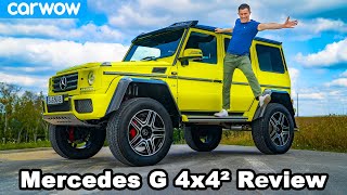 Mercedes G500 4×4² review  see why it’s worth £250000 [upl. by Arihay]