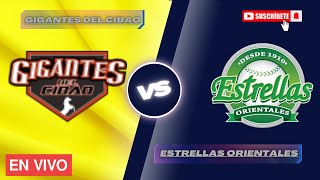 Gigantes del Cibao vs Estrellas Orientales en vivo Liga Dominicana de Béisbol Profesional [upl. by Westlund40]