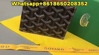 GOYARD VICTOIRE WALLET Review from BOOTSFY [upl. by Cinnamon566]