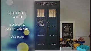 Doctor Who TARDIS Advent Calendar Unboxing [upl. by Aicsile]