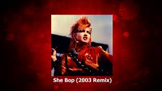 Cyndi Lauper  She Bop 2003 Remix [upl. by Gosnell]