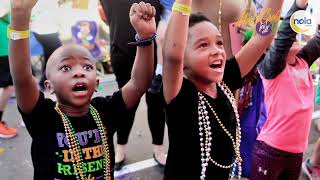 Mardi Gras for All Yall 2022 Family Friendly Parades [upl. by Kendre]