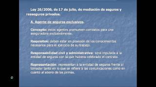 Lec003 Mediadores de seguros umh1426sp [upl. by Nestor212]